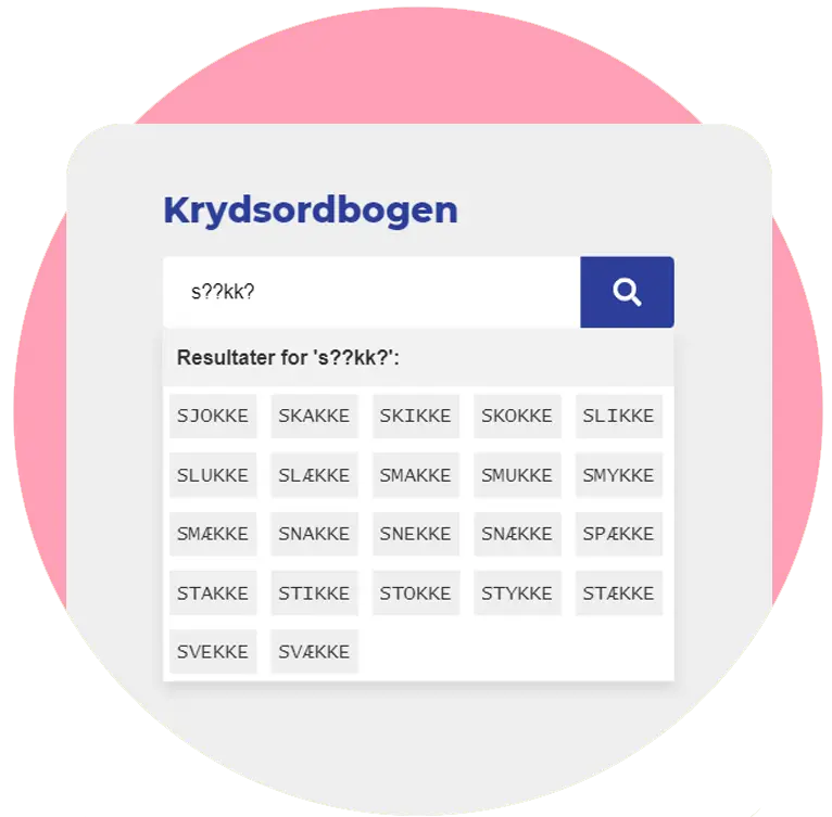 Krydsordbogen