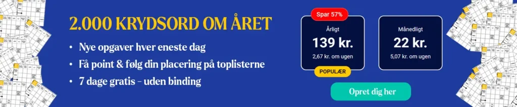 2000 krydsord om året