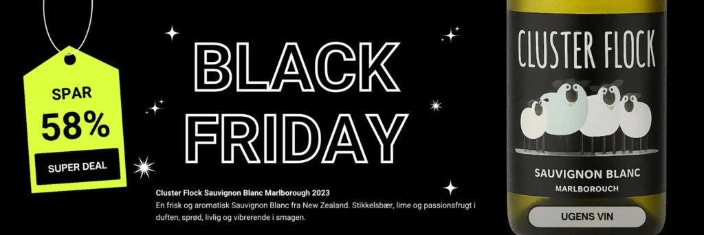 Vin tilbud Black friday