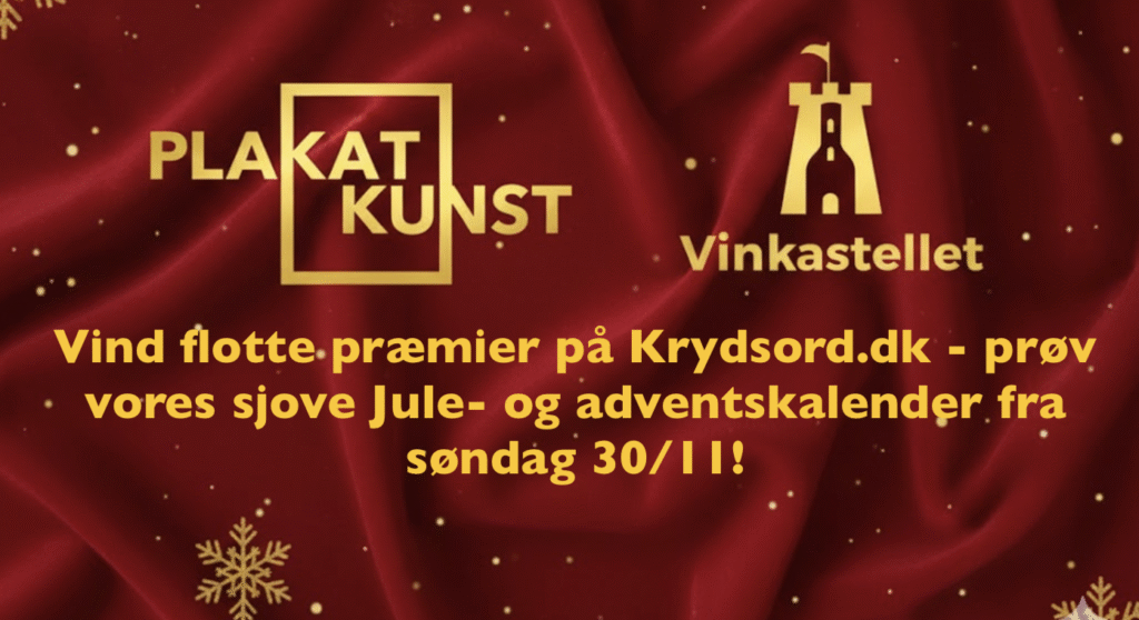 Vind flotte præmier løs krydsord